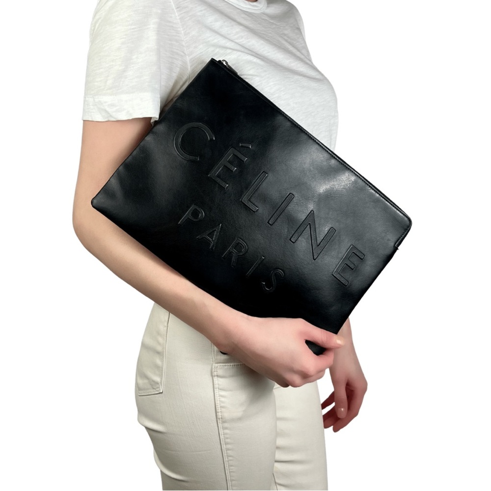 CELINE Made in Large Clutch Pouch